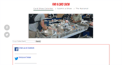 Desktop Screenshot of findacardshow.com